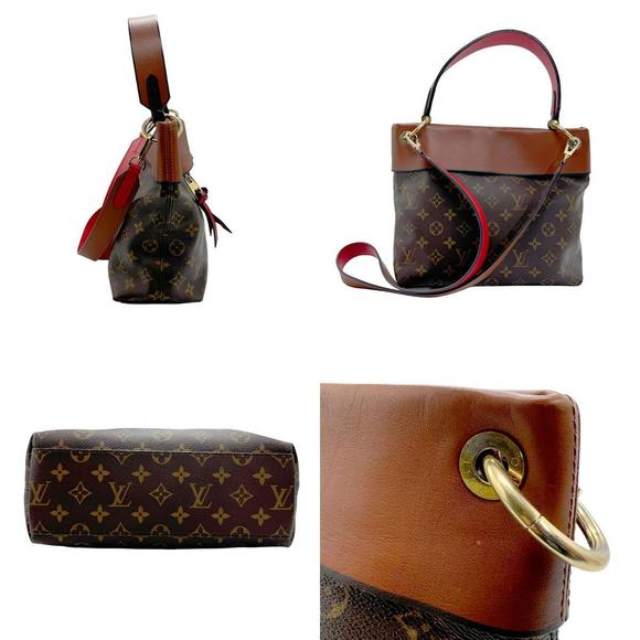 Louis Vuitton Tuileries Brown Monogram Shoulder Bag Canvas - Picture 1 of 5